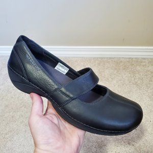 MERRELL / 9 / Women's Brio Ortholite Leather Mary Jane Flats Loafers Shoes